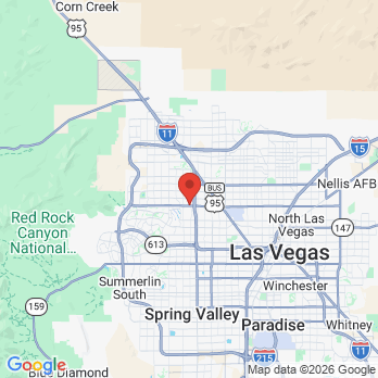 Map to Pointe North Dental office in Las Vegas, NV