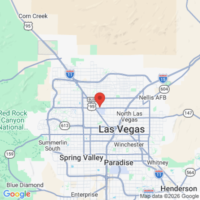Map to  office in N Las Vegas, NV