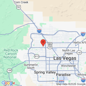Map to A Great Smile Dental office in Las Vegas, Nv, NV