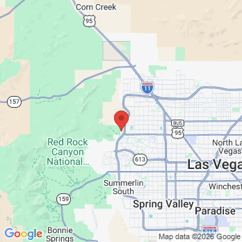 Map to Dr. Glen Gallimore office in Las Vegas, NV