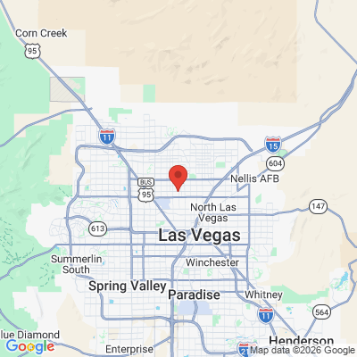 Map to  office in North Las Vegas, NV