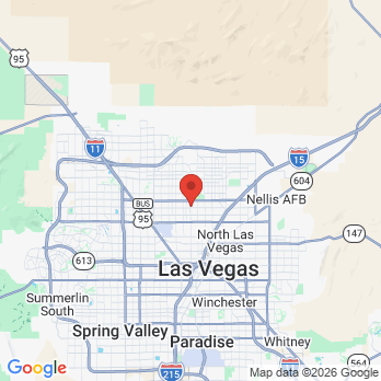 Map to Children's Dentistry Of North Las Vegas office in N Las Vegas, NV