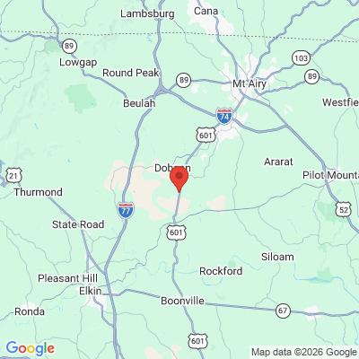 Map to  office in Dobson, NC