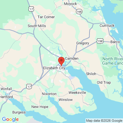 Map to  office in Elizabeth City