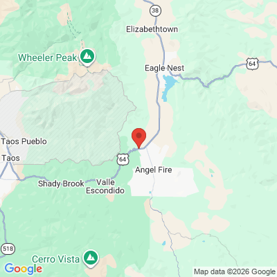 Map to  office in Angel Fire, NM