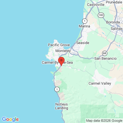 Map to  office in Carmel By The Sea, CA