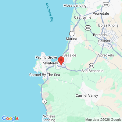 Map to  office in Monterey, CA