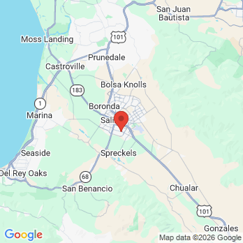 Map to Primary Office office in Salinas, CA