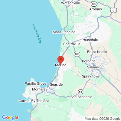 Map to  office in Marina, CA