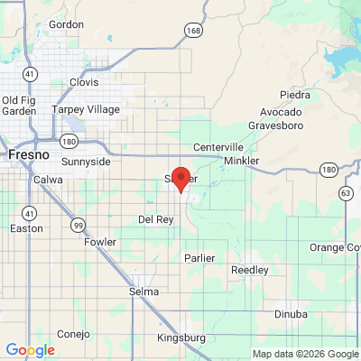 Map to  office in Sanger, CA