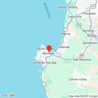 Map to  office in Monterey, CA