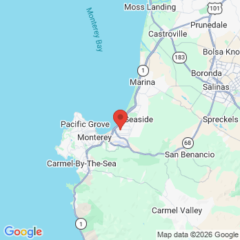 Map to Accu Dental office in Seaside, CA