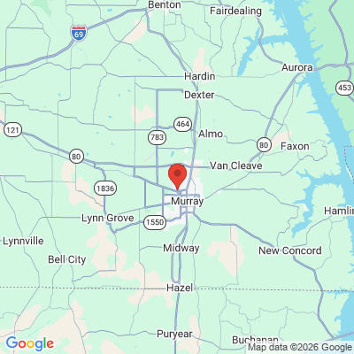 Map to  office in Murray, KY