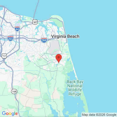 Map to  office in Virginia Beach, VA