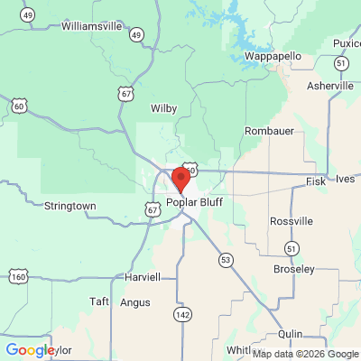 Map to  office in Heartland Dental
