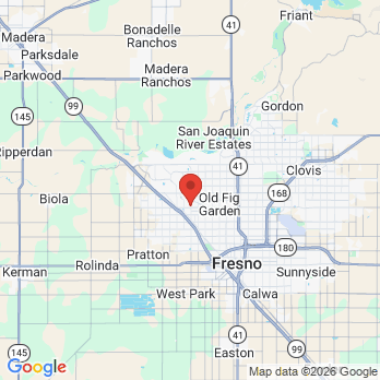 Map to Primary Office office in Fresno, CA