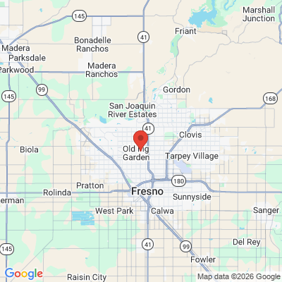 Map to  office in Fresno, CA