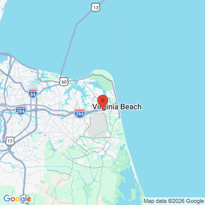 Map to  office in Virginia Beach, VA