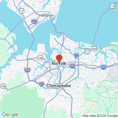 Map to  office in Norfolk, VA