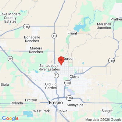 Map to  office in Fresno, CA