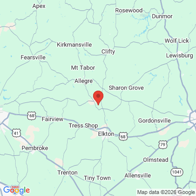 Map to  office in Elkton, KY