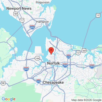 Map to  office in Norfolk, VA
