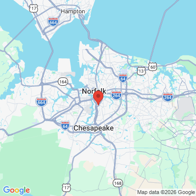 Map to  office in Chesapeake, VA