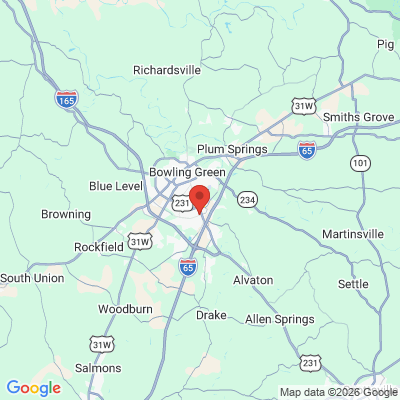 Map to  office in Bowling Green, KY