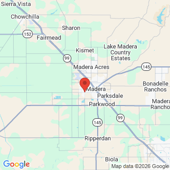 Map to Northwest Dental Care: Mauricio Rosalinda DDS office in Madera, CA