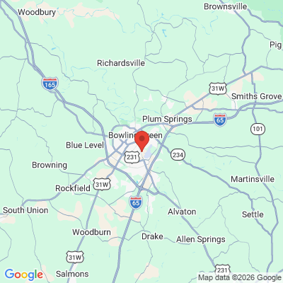 Map to  office in Bowling Green, KY