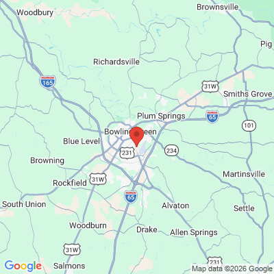 Map to  office in Bowling Green, KY