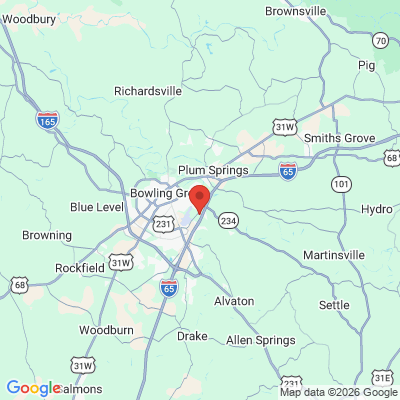 Map to  office in Bowling Green, KY