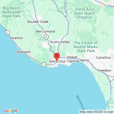 Map to  office in Santa Cruz, CA