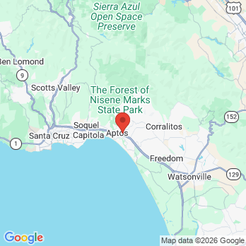 Map to Vasavi Chinnam D.D.S. office in Aptos, CA