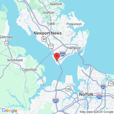 Map to  office in Newport News, VA