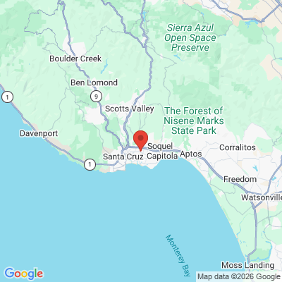 Map to  office in Santa Cruz, CA