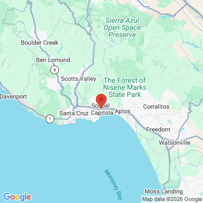 Map to  office in Capitola, CA