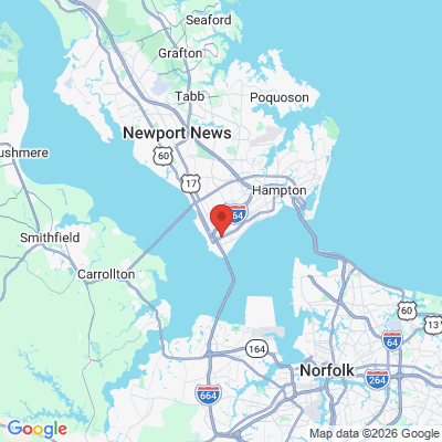 Map to  office in Newport News, VA