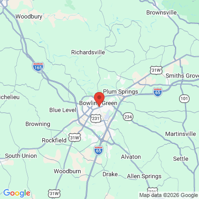 Map to  office in Bowling Green, KY