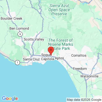 Map to Seal Rock Dental Care office in Soquel, CA