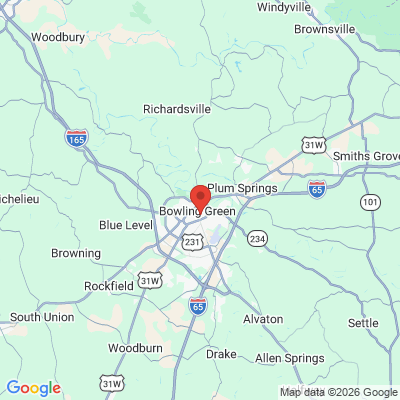 Map to  office in Bowling Green, KY