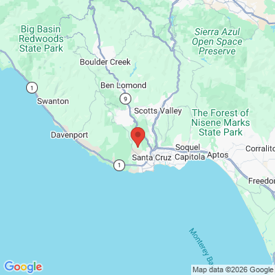 Map to  office in Santa Cruz, CA