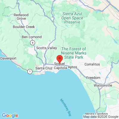 Map to  office in Soquel, CA