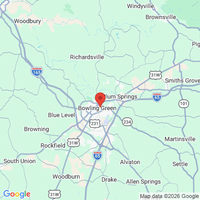 Map to  office in Bowling Green, KY