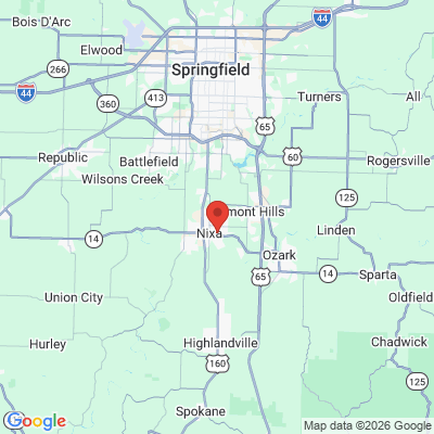 Map to  office in Nixa, MO