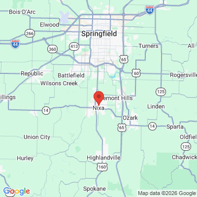 Map to  office in Nixa, MO