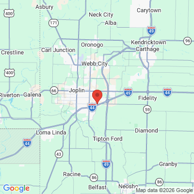 Map to  office in Joplin, MO