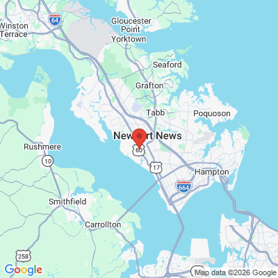 Map to  office in Newport News, VA