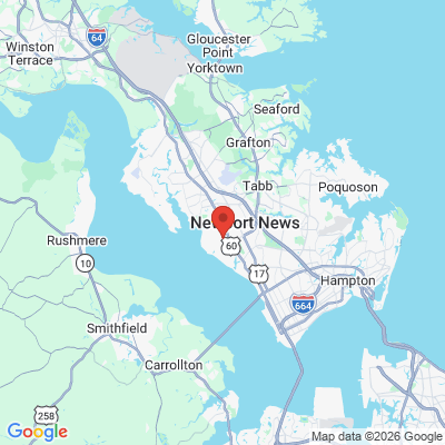 Map to  office in Newport News, VA
