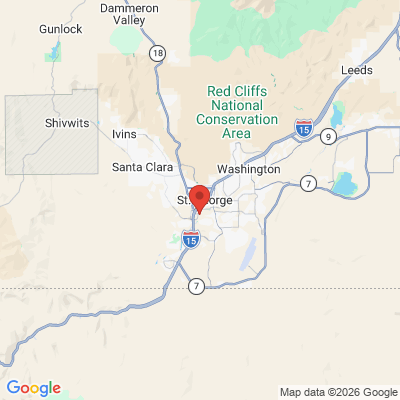 Map to  office in Saint George, UT
